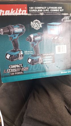 18v makita drill combo brand new