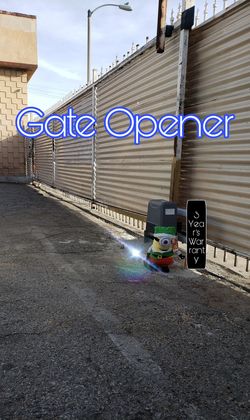 Gate Opener New . Motor Para Puerta Nuevo