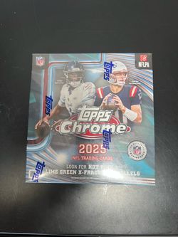 2025 Topps Chrome Football Mega Box