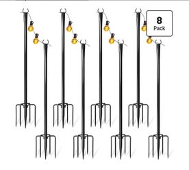 Poles for lights outdoor