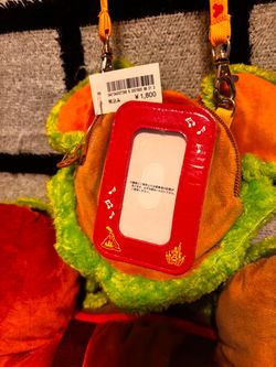 Tokyo Disney Resort Mickey Mouse Burger Backpack and Pass Case Set