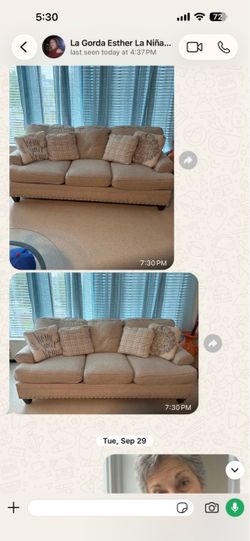 Mueble sofá love seat