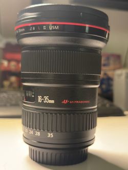 Canon ef 16-35 usm ii f2.8 $700