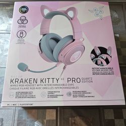 Kraken Kitty Ears Gaming Headset 