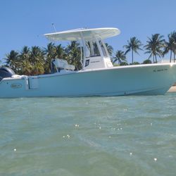 2017 seahunt 235 se with trailer
