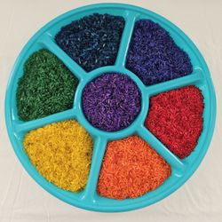 “Playtime Just Got Brighter 🌈✨” - Sensory Bin Fillers - Rice