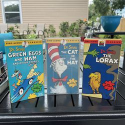 Dr. Seuss VHS Lot