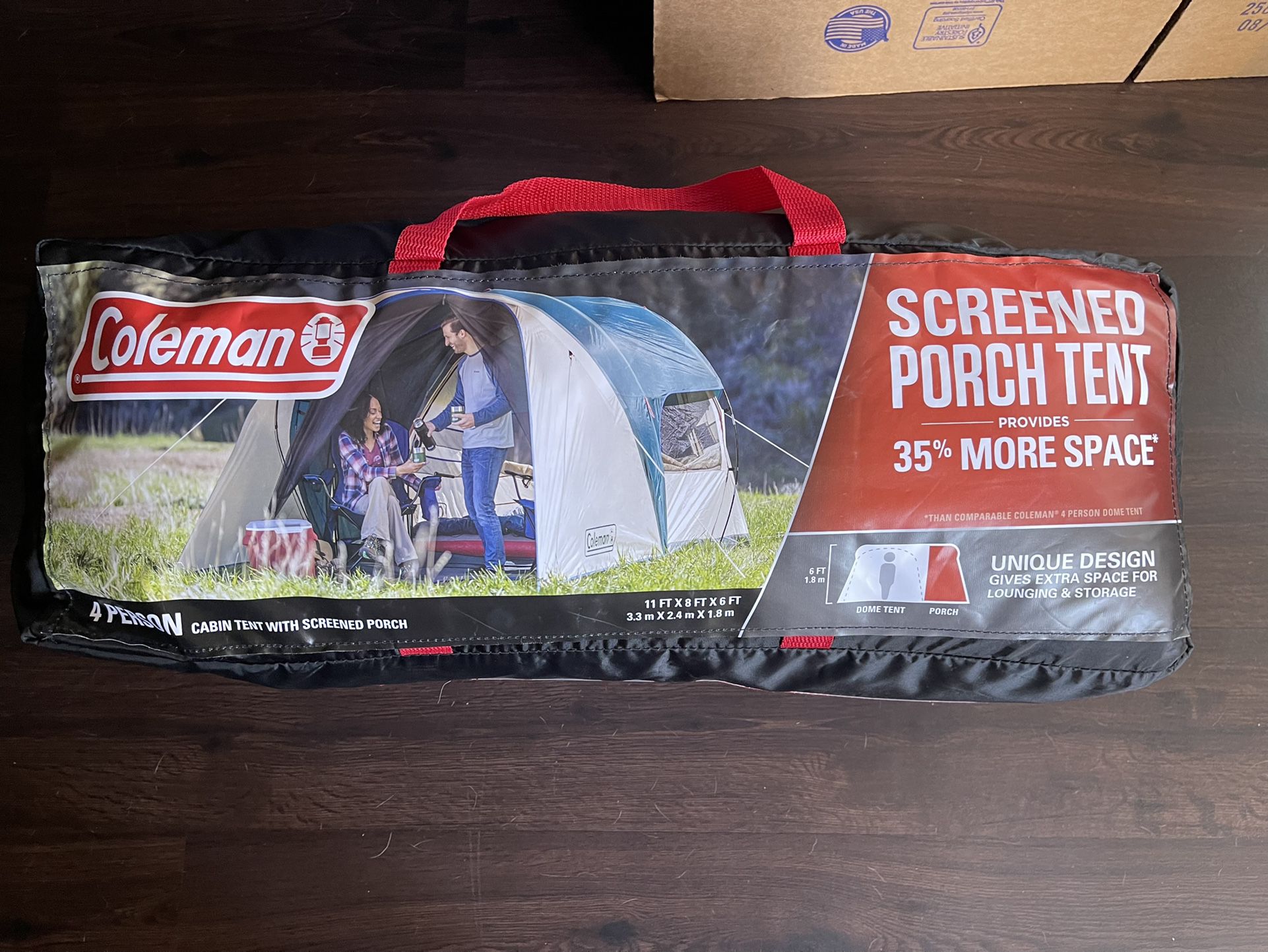 Coleman Tent For 4