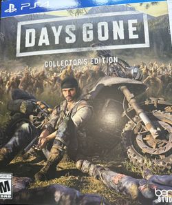 PS4 Days Gone Collector Limited Edicion