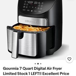 Gourmia Air Fryer In Good Working Condition 