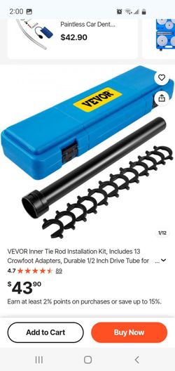 Inner tie road kit tools