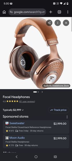 Focal Stella headphone