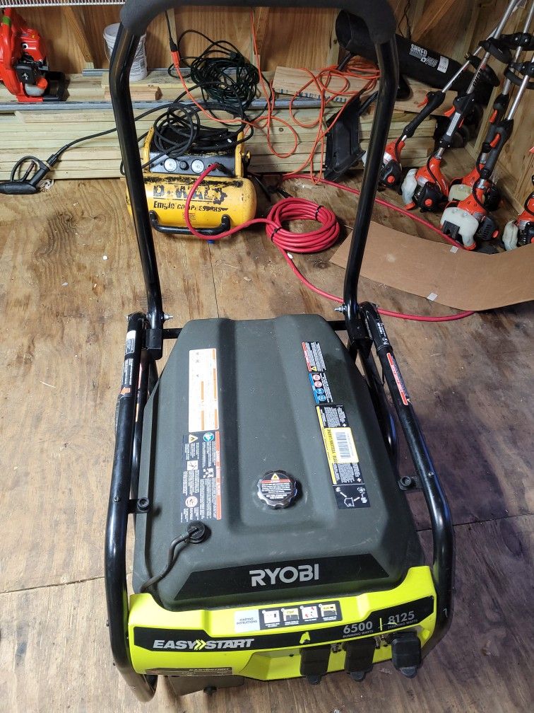 Ryobi 6500 Watt Generator Used Like New Working Well