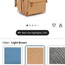 Babbleroo Baby Diaper Backpack