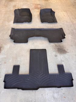 WeatherTech HP floormats for Suburban/Yukon/Escalade