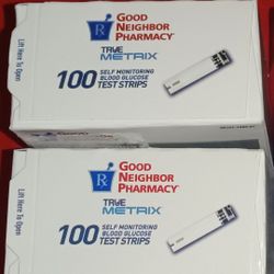 4 Boxes of True Matrix Testing Strips 