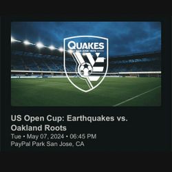 Earthquakes Vs Oakland Roots Tickets 