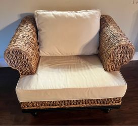 Wicker Lounge Chair