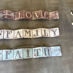 Three Wall Decoration