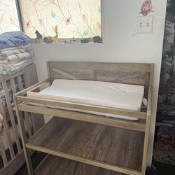 Baby changing table