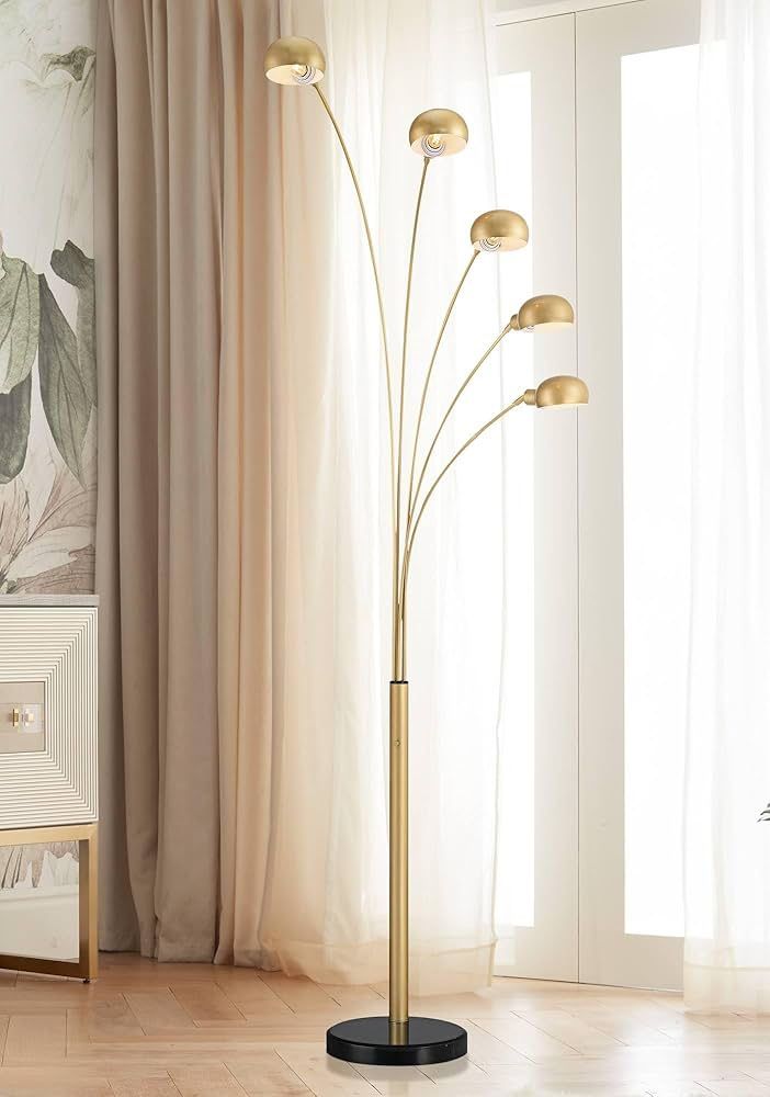 Modern Gold Tall Floor Lamp