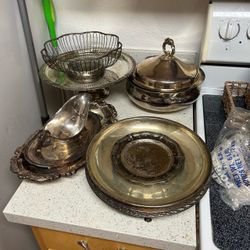 Silver plated items