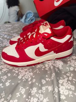 Brand new women’s size 9 rose printed dunks