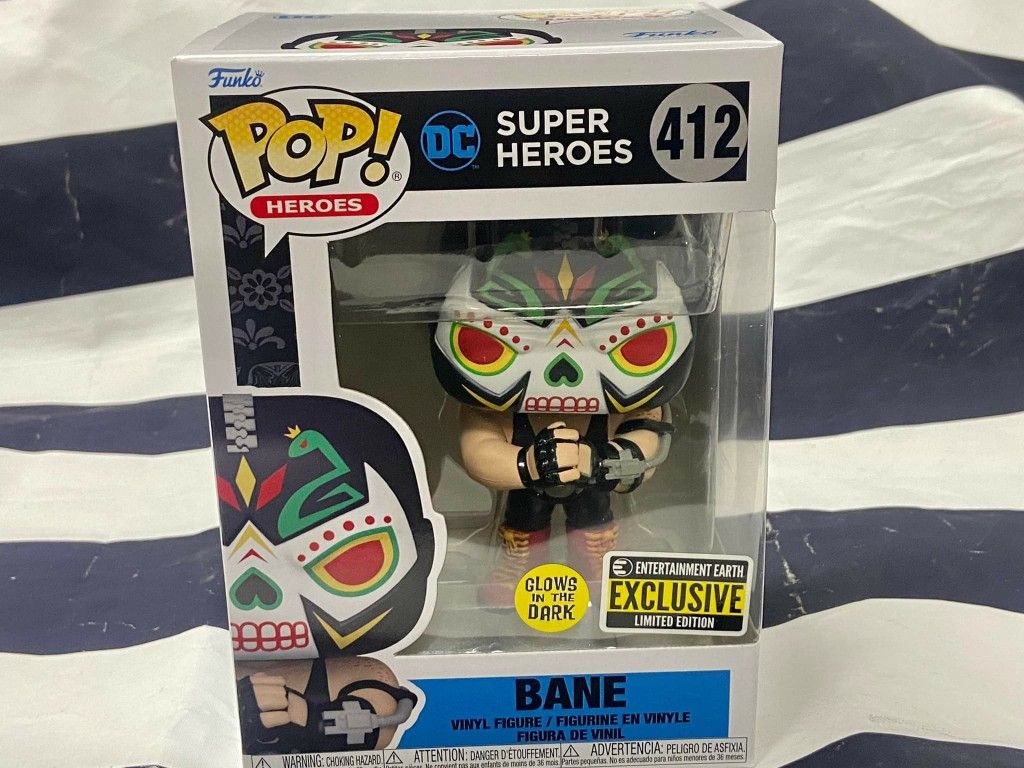 Dia De Los Bane (Glows In The Dark, Entertainment Earth Exclusive) #412 Funko Pop