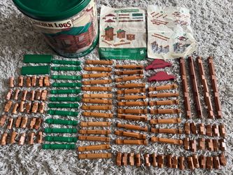 Lincoln Logs 100th Anniversary Tin Set