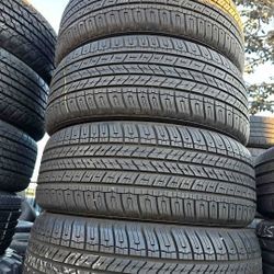 245 50 20 Goodyear Tires Con 80% De Vida Las 4tires ‼️ ‼️ 