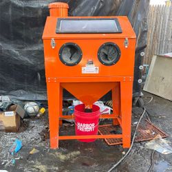 Vevor Sand Blasting Container Orange 