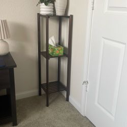 Dark Brown Plant Stand/ Shelves 