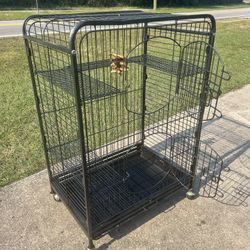 Bird cage It has two doors It's 37 tall It's 25 wide