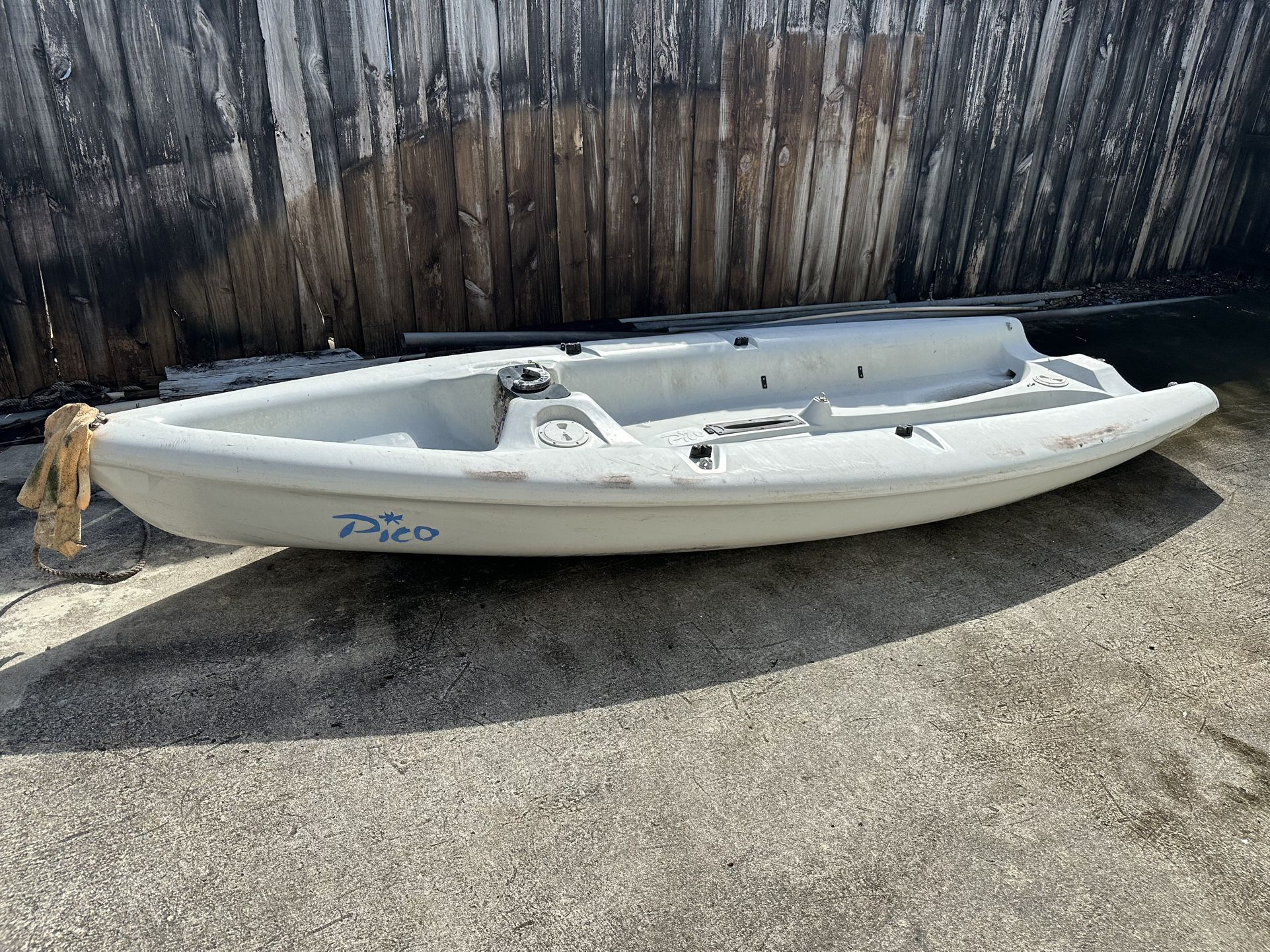 White Pico Sport Boat