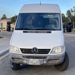 2006 Dodge Freightliner Mercedes Benz Sprinter Cargo Camper Diesel Van T1n 112k Diesel