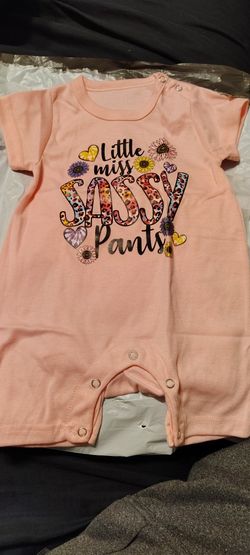 Little Miss Sassy Pants Onesie- New In Package