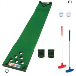 New PutterBall Golf Pong Game Set