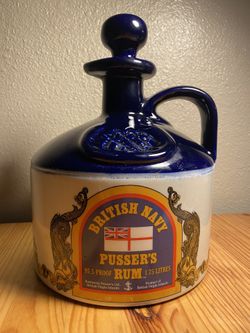 Vintage Pussers Rum Jug made in England