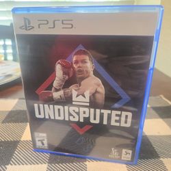 Undisputed PS5 (Opened And Used Only Once) OBO