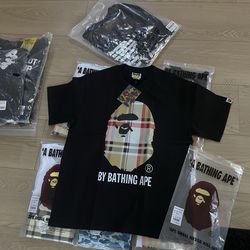 Bape T Burberry