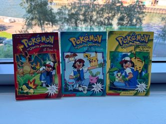 Pokemon Johto Journeys Scholastic Book Set of 3