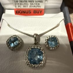Blue Topaz Set 