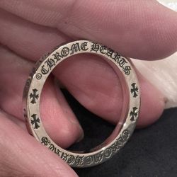 Brand New Chrome Hearts Las Vegas F**k You Spacer Ring 925 Sterling Silver Size 12