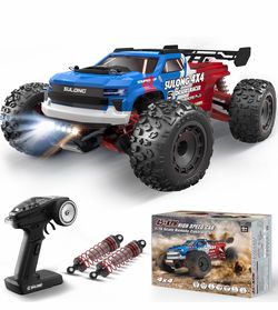 Tigora 1/16 RC Cars 45 KPH, 4WD Offroad RC Truck for Adults & Teens, All Terrain Fast Remote Control Car with 2 Batteries, 60 Mins Playtime, 4X4 Hobby