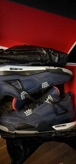 Jordan 4 winterized loyal blue Mens size 9.5