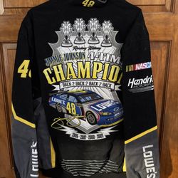4 Time champion Jimmy Johnson Jacket