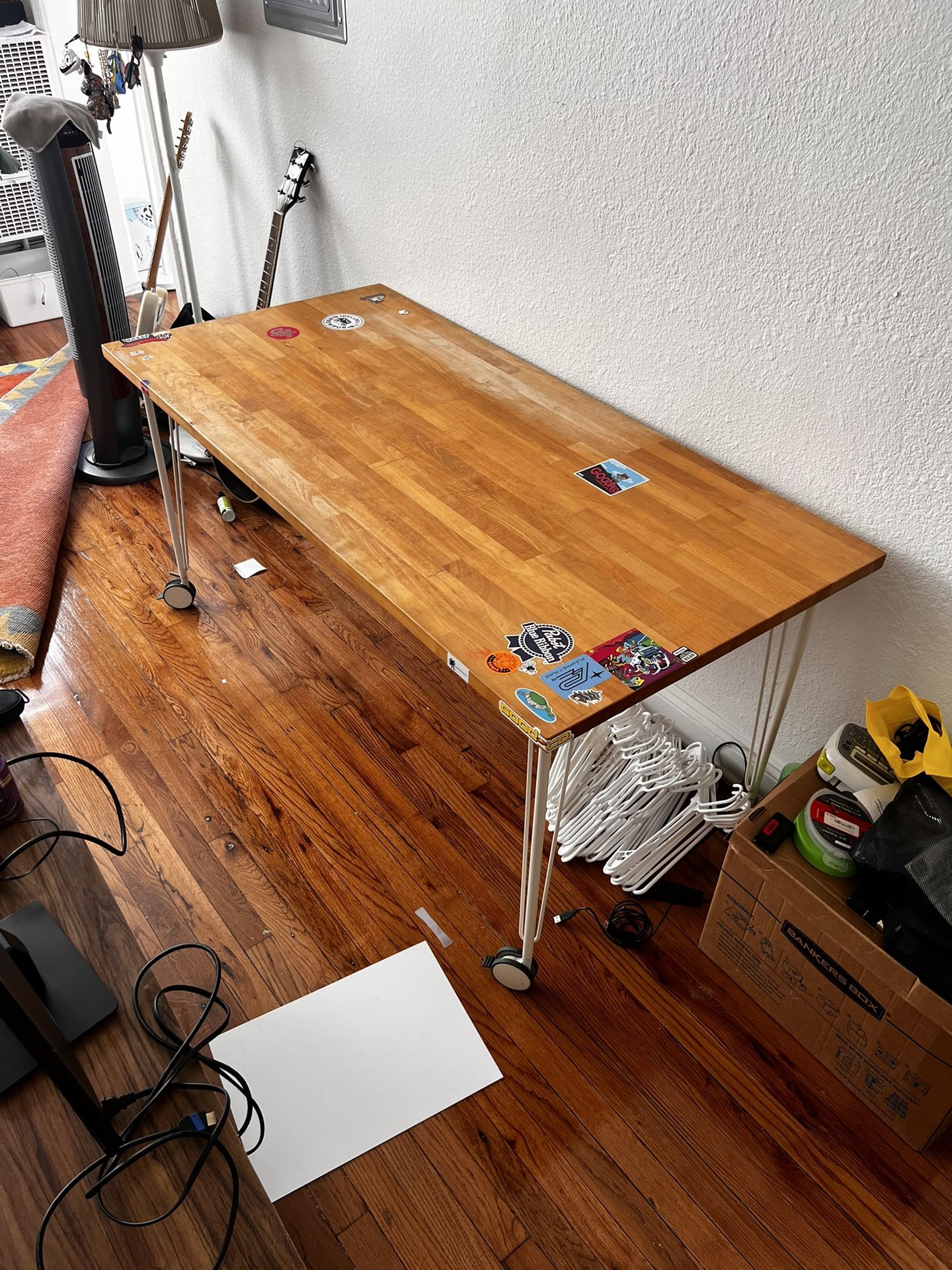 IKEA Desk With Wheels