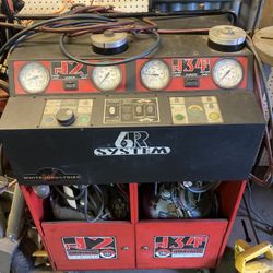 White Industrial AC Recovery Machine R134 R12