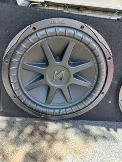 Kicker cvx 12’s