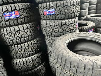 LT285/50R20 E Radial All Terrain Tires for your GMC truck, Jeep Wrangler, Toyota Land Cruiser Ram 4WD and SUV 